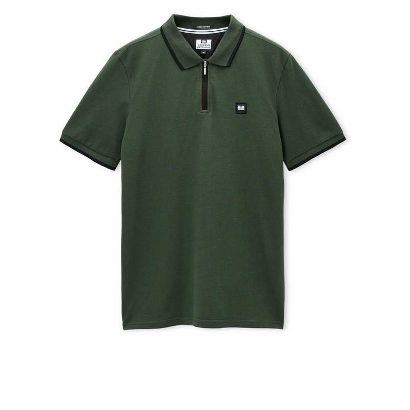 Monti Polo Shirt Black Forest Green/Black