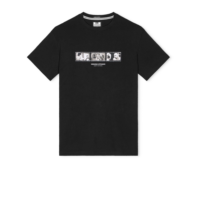 Reflection Graphic T-Shirt Black