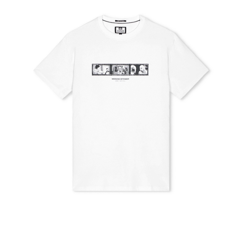 Reflection Graphic T-Shirt White