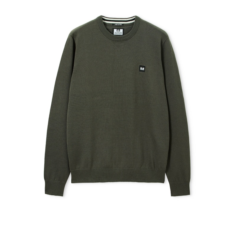 Solace Jumper Black Forest Green