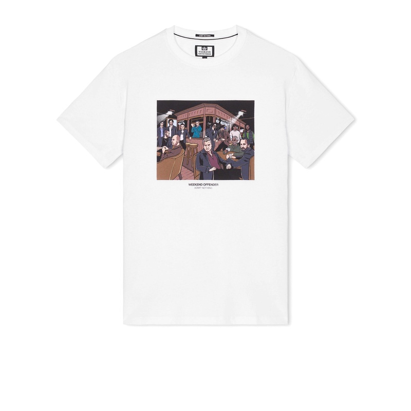 Wyndham Graphic T-Shirt White|XS|S|M|L|XL|XXL|XXXL|White