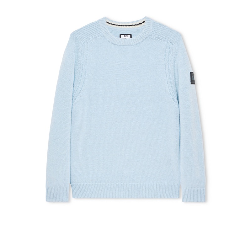 Zagreb Wool Jumper Winter Sky Blue