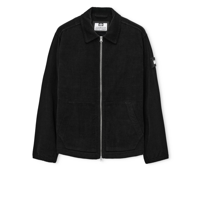 Croft Cord Over-Shirt Black|XS|S|M|L|XL|XXL|XXXL|Black
