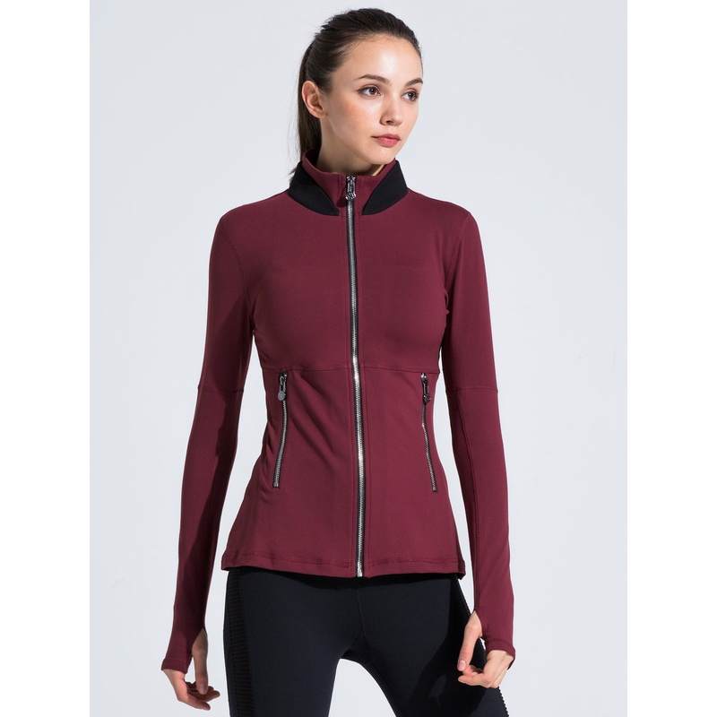 FIT JACKET 3.0, BORDEAUX/BLACK