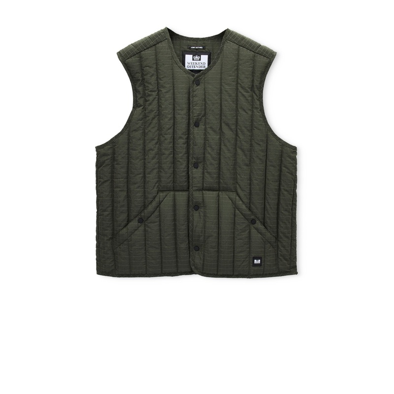 Fitzpatrick Gilet Liner Black Forest Green