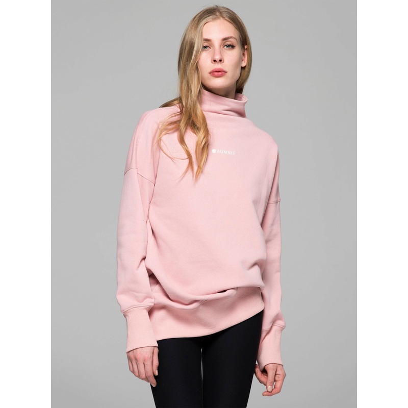 LONG SWEATSHIRT, PINK|XS|S|M|L|PINK