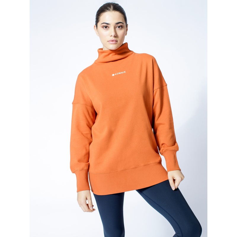 LONG SWEATSHIRT, SUNSET|XS|S|M|L|SUNSET