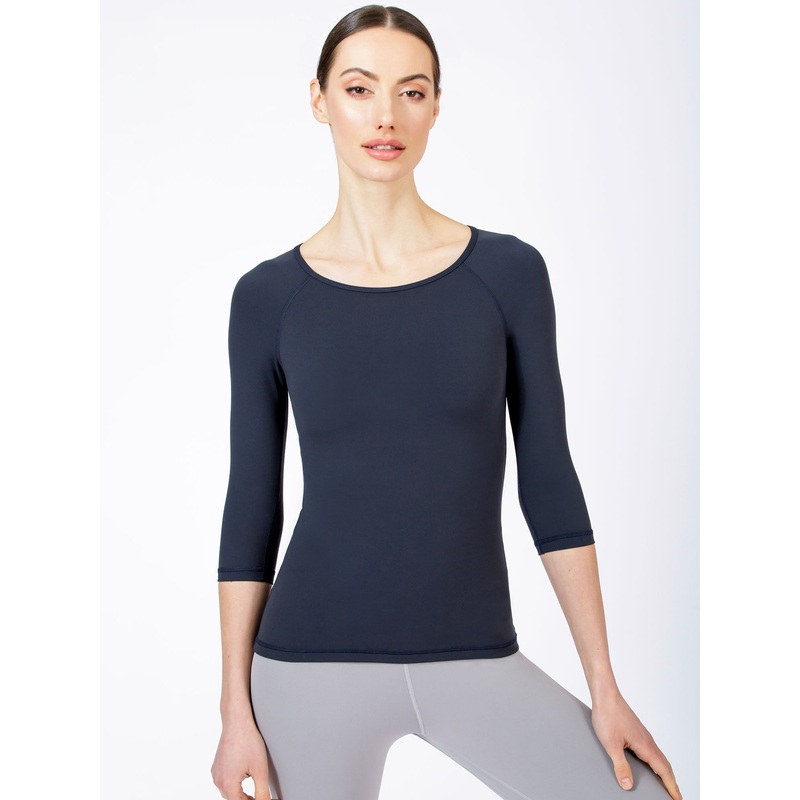 NUDE RAGLAN, MIDNIGHT GREY|XS|S|M|L