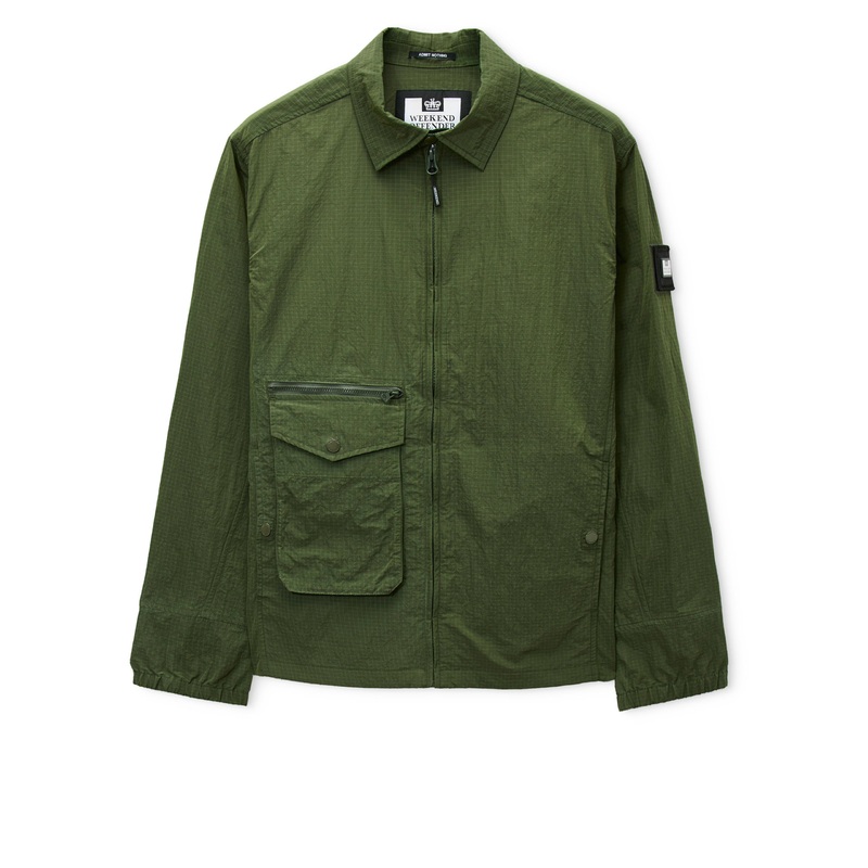 Vinnie Over-Shirt Bay Leaf Green