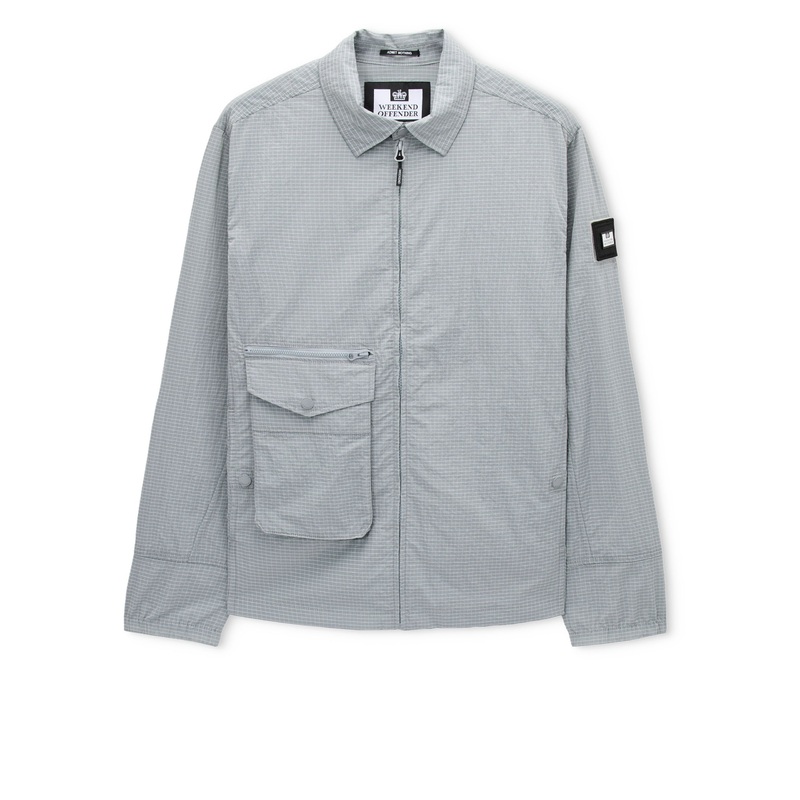 Vinnie Over-Shirt Sea Spray Blue