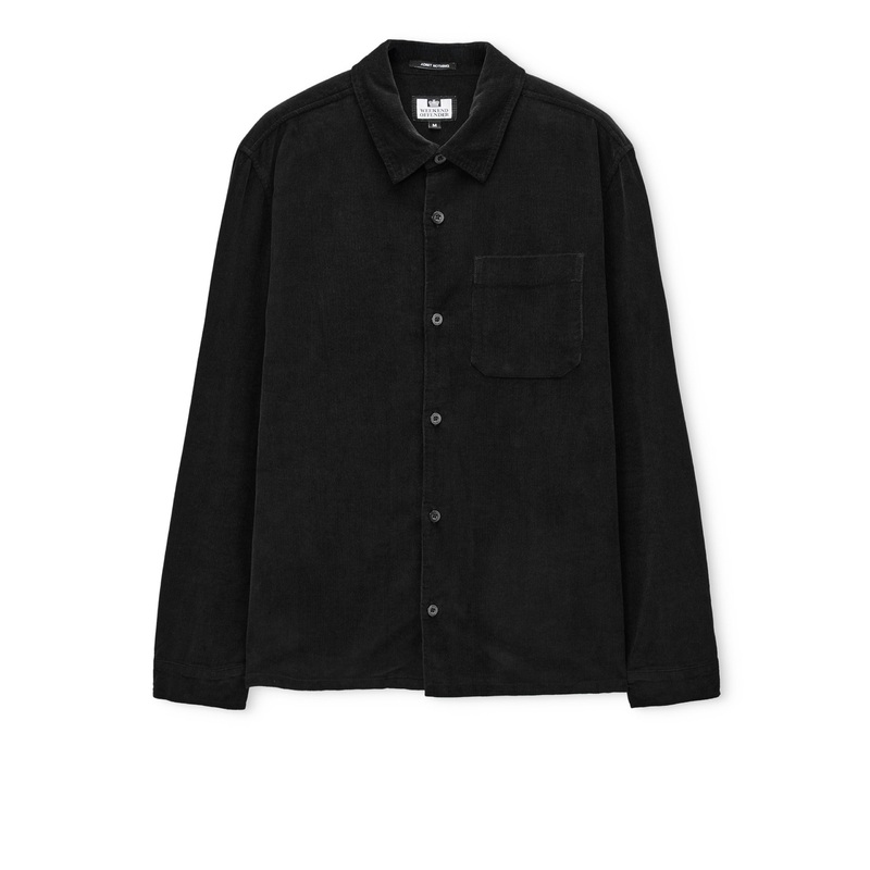 Welch Cord Shirt Black|XS|S|M|L|XL|XXL|XXXL|Black