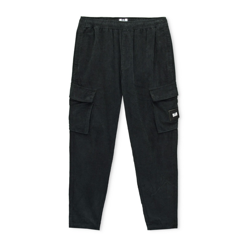 Zanardi Cord Technical Pants Black Forest Green