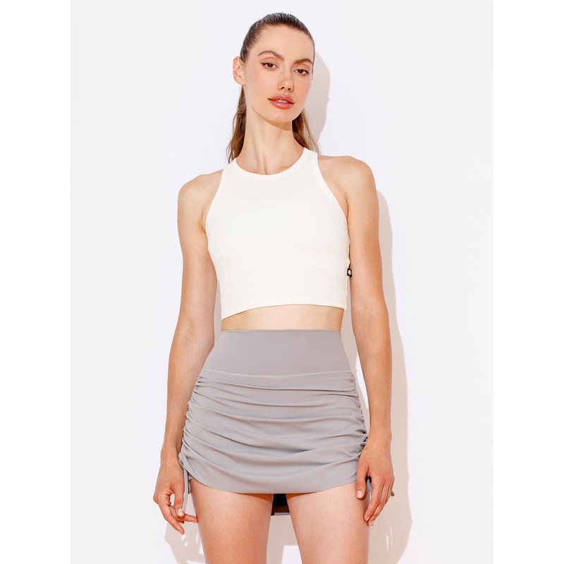 EVERYDAY RIBBED CROPPED SINGLET