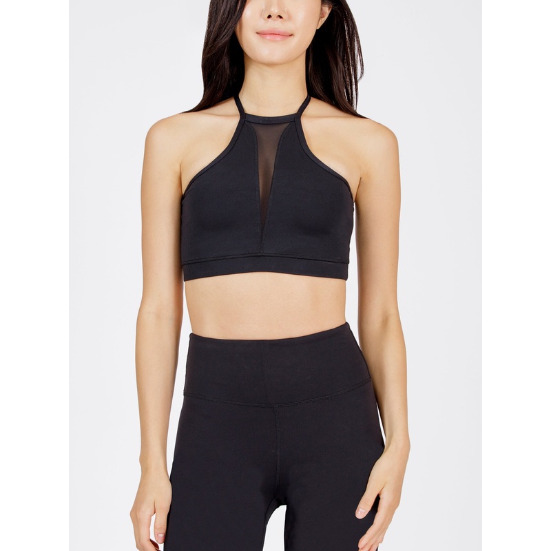 HELIX BRA 2.0, BLACK/BLACK MESH