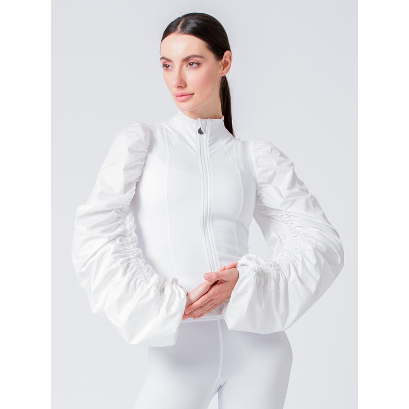 RUNWAY FIT JACKET, WHITE|XS|S|M|L