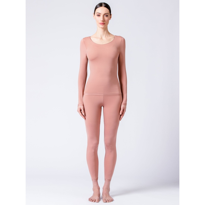 THERMAL UNDERWEAR BASE LAYER SET, SMOKE ROSE