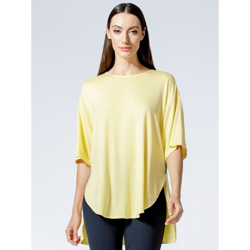 HI LO OVERSIZE TEE, JASMINE|XS|S|M|L