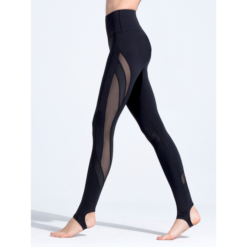 WAVE PANTS, BLACK/BLACK MESH|XS|S|M|L