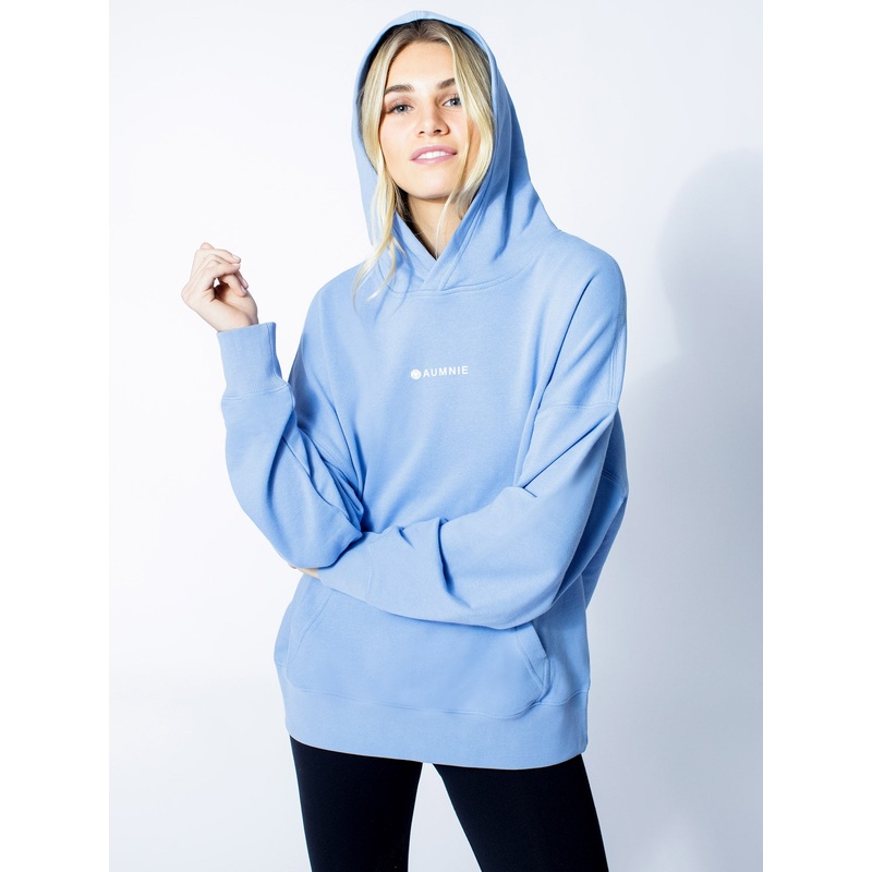 LOGO HOODIE, HELIO|XS|S|M|L|HELIO