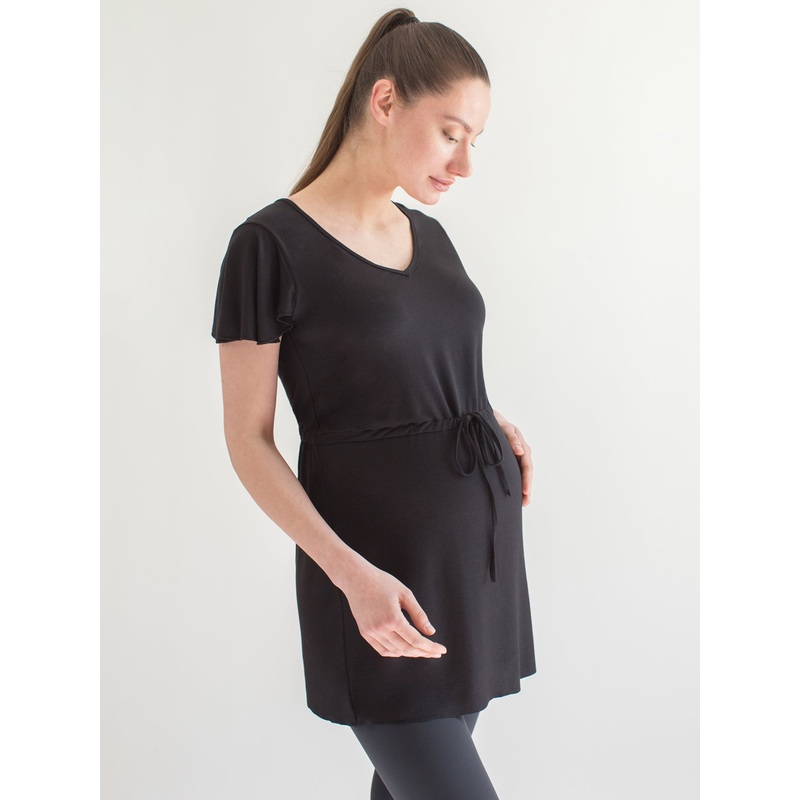 MATERNITY DRAWSTRING LILY TOP|XS|S|M|L|XL