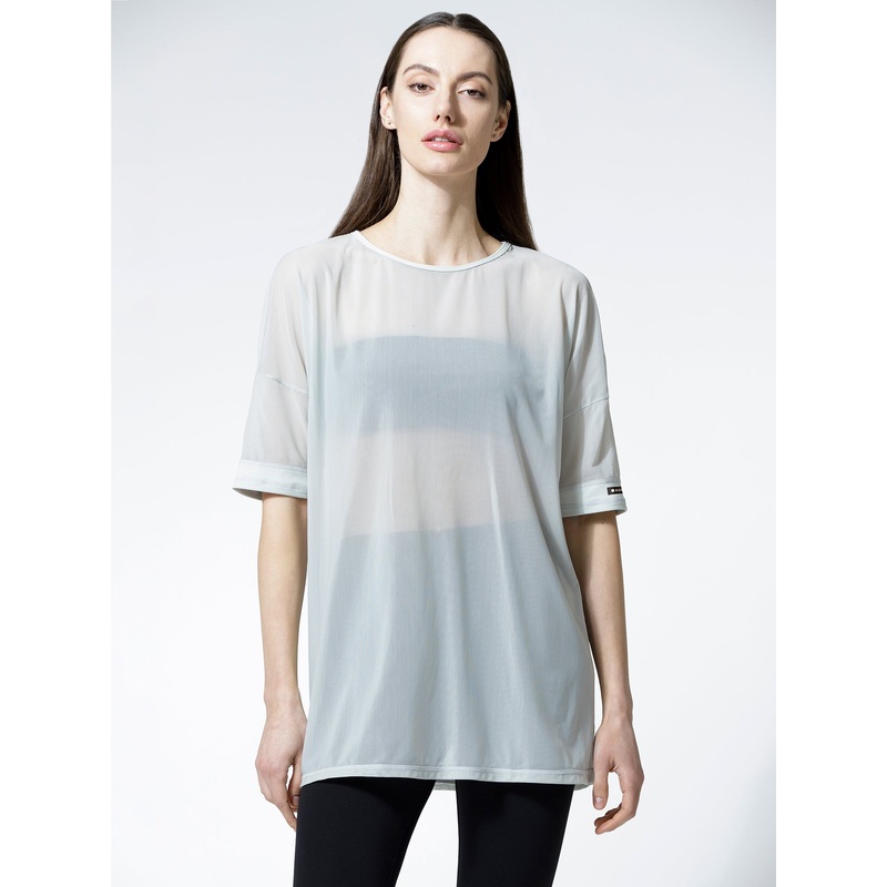 OVERSIZED MESH TEE, SEASALT|XS|S|M|L