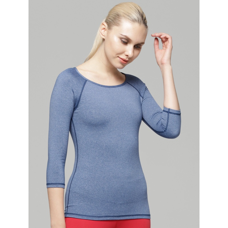 PLEASURE TEE 2.0, HEATHER BLUE