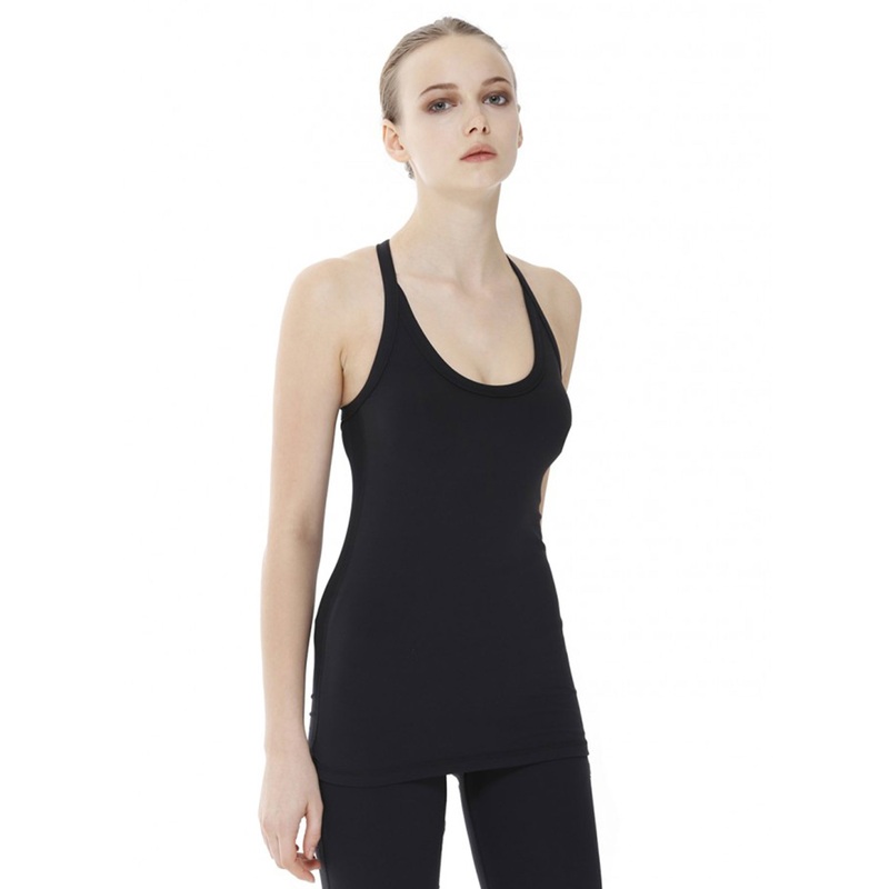 REFLECTION TANK, BLACK/BLACK MESH