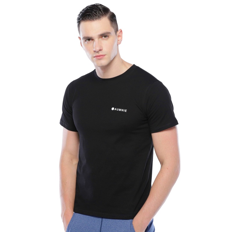 SMALL LOGO CLASSIC T-SHIRT, BLACK (UNISEX)