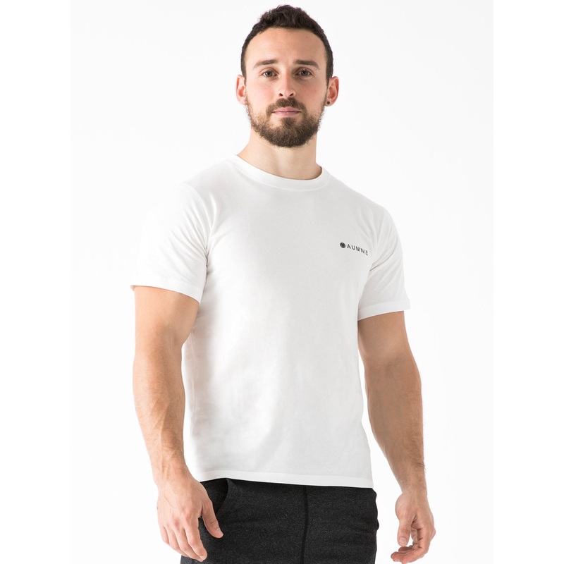 SMALL LOGO TEE, WHITE|XS|S|M|L