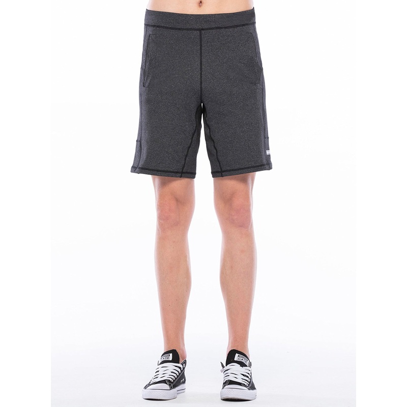 SPEED SHORT, HEATHER BLACK|XS|S|M