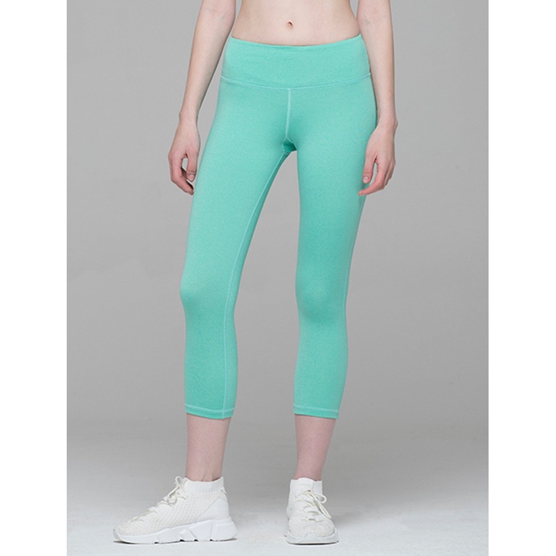 CLOSE CROPS, HEATHER GREEN|XS|S|M|L