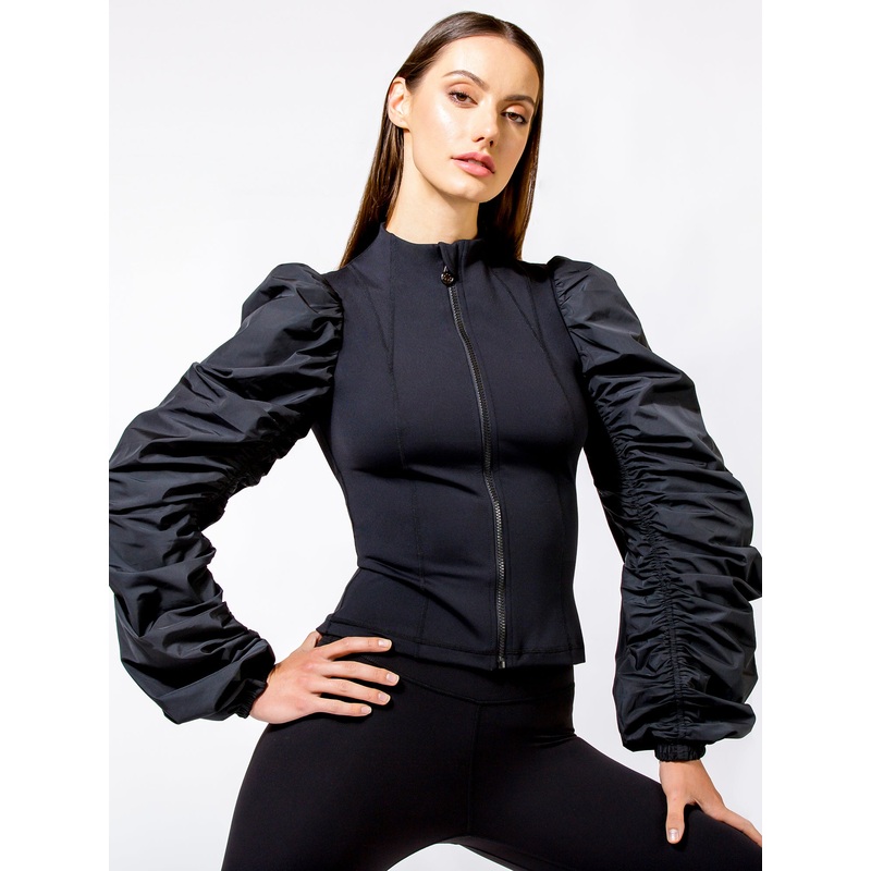 RUNWAY FIT JACKET, BLACK|XS|S|M|L