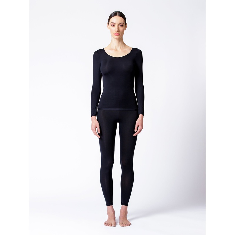 THERMAL UNDERWEAR BASE LAYER SET, BLACK