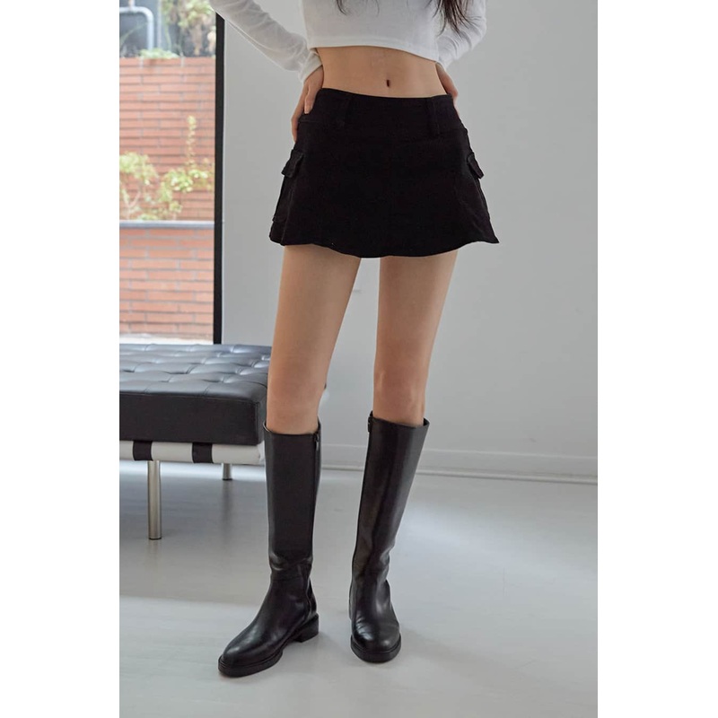 Flare Mini Skirt F1|Black|M|L|XL
