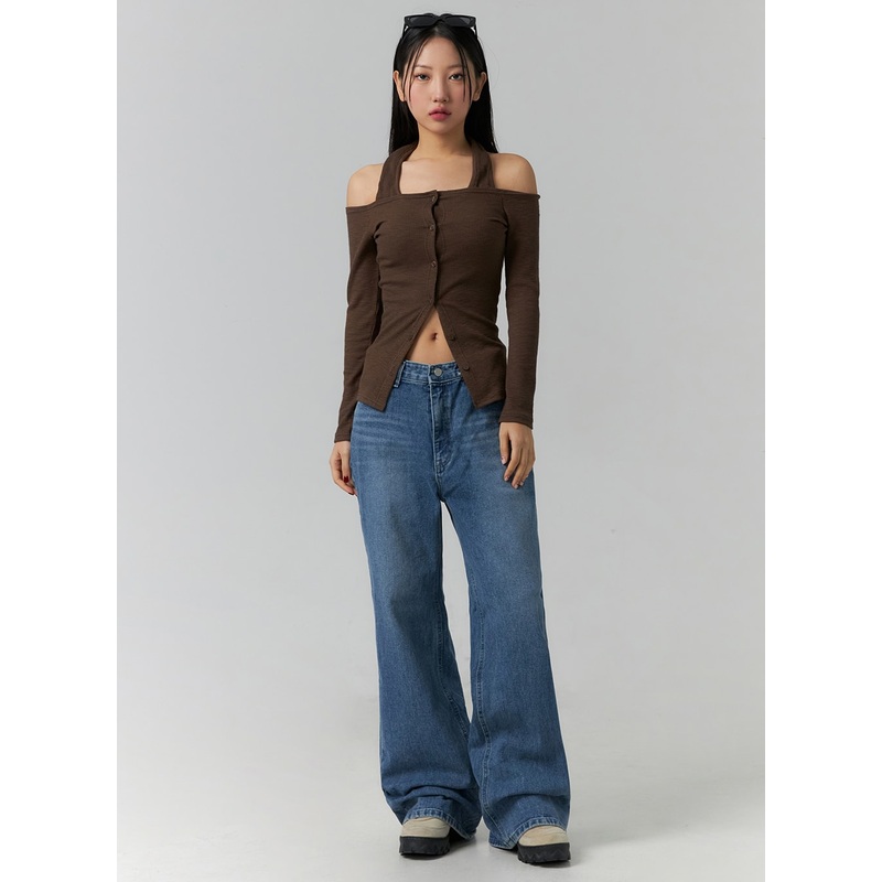Wide Leg Jeans J12|Blue Denim|S|M|L