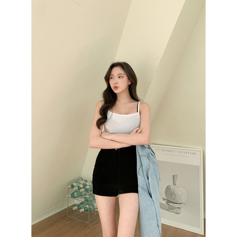 A Basic Slim Mini Sleeveless L1002