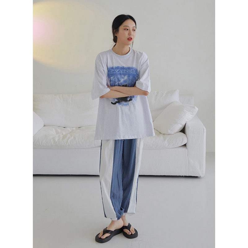 Boxy Fit Short Sleeve T Shirt CM02