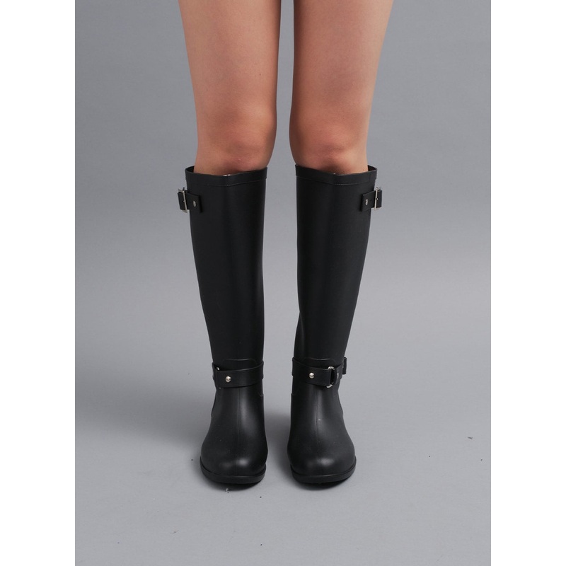 Buckled Rainboots CY19|Black|230|235|240|245|250