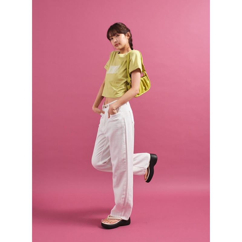Cotton Straight Leg Pants CY18