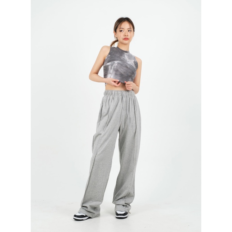 Drawstring Hem Sweat Pants CM9
