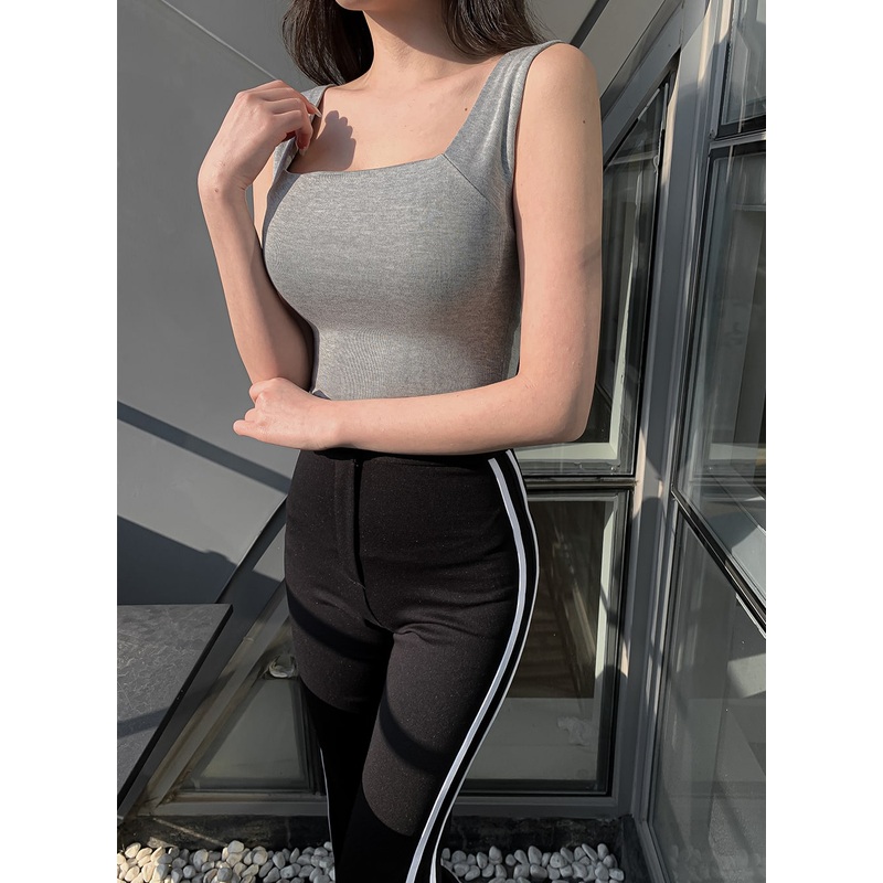 Essential Square Neck Cami Sleeveless Top IM12