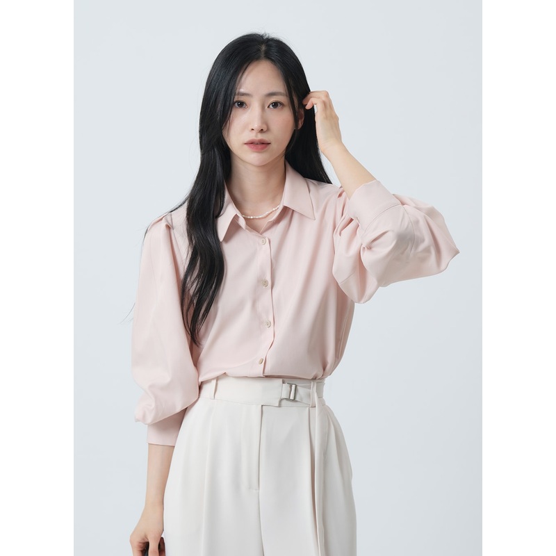 Puff Sleeve Pintuck Blouse OY19