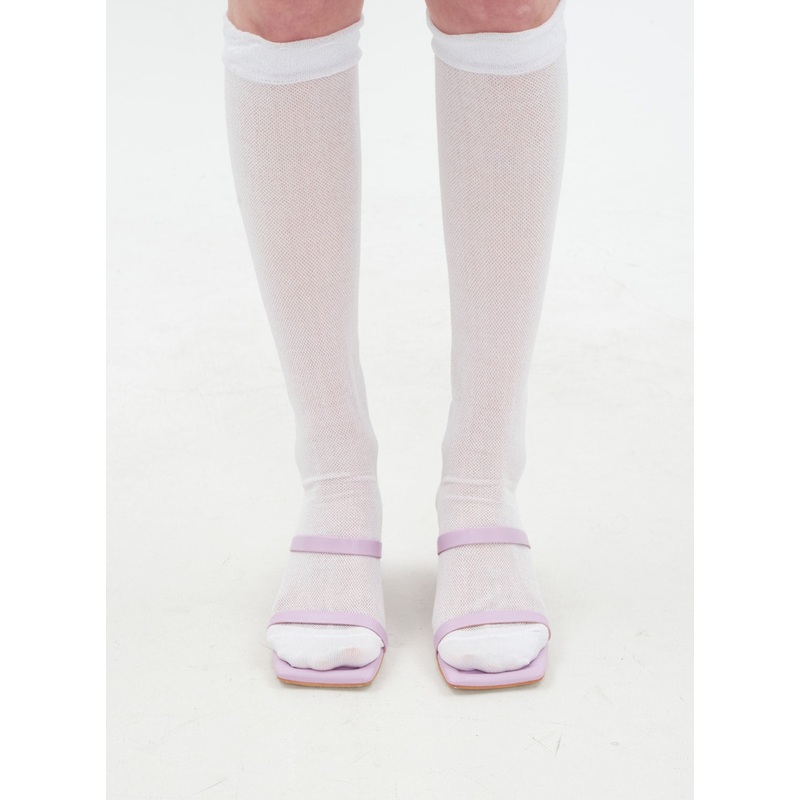 Sheer Mesh Under-knee Socks BA07