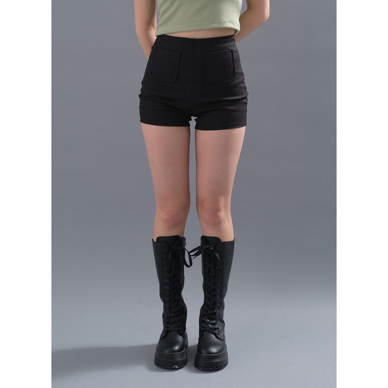 Spandex Double Pocketed Shorts CM12