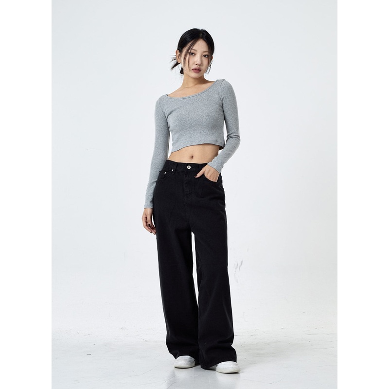 Daily Wide Leg Cotton Pants CG30