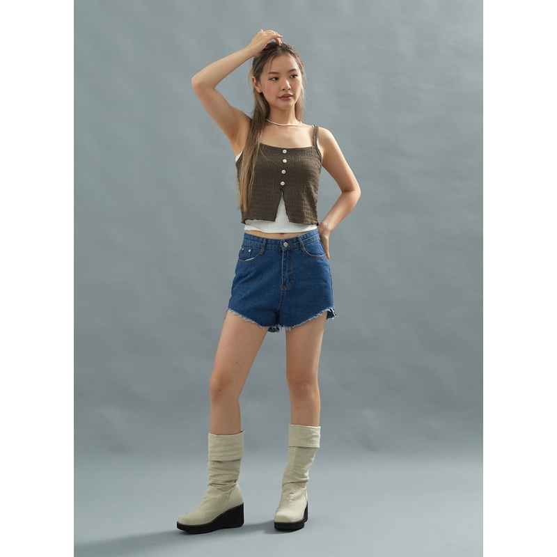 Denim Short Pants CU22|Dark Blue|S|M|L