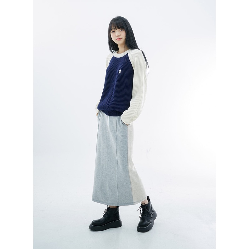 Elastic Sporty Tube Long Skirt OS27