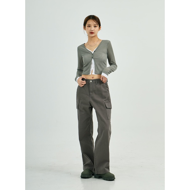 Stella Wide Cargo Cotton Pants CS23