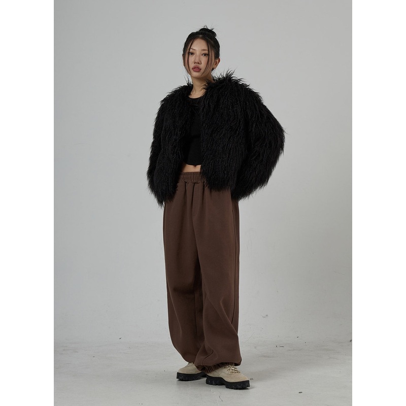 Baggy Track Pants CD27|Gray|Brown|Dark Blue|Black|M/L