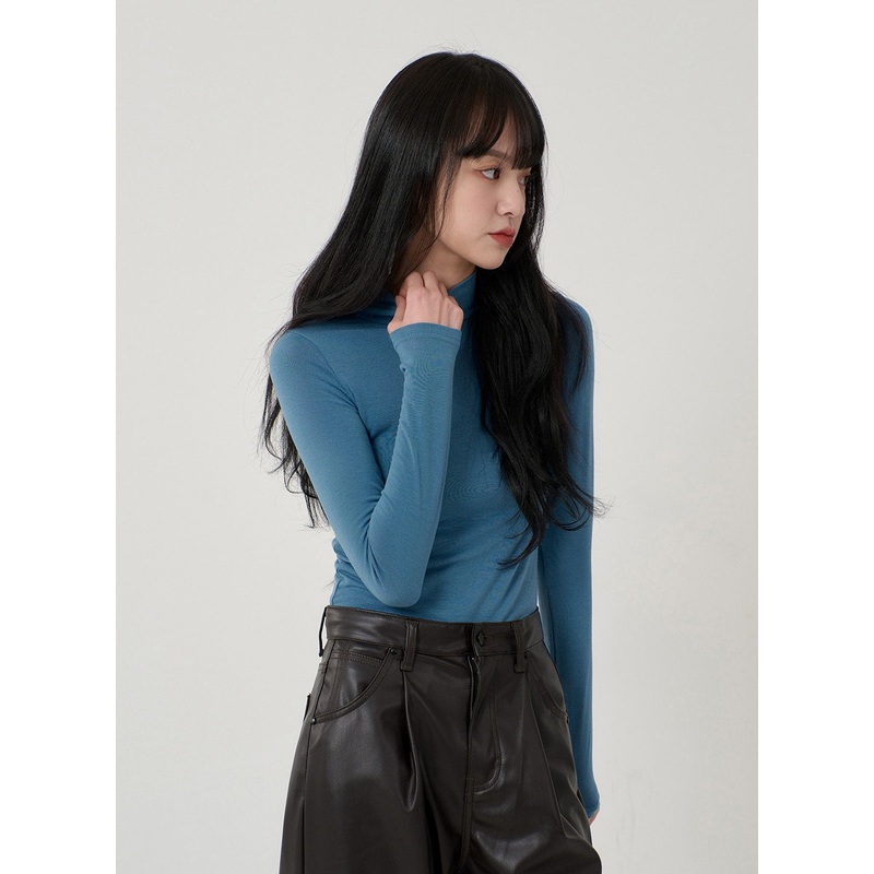 Basic Long Sleeve Turtleneck OD16